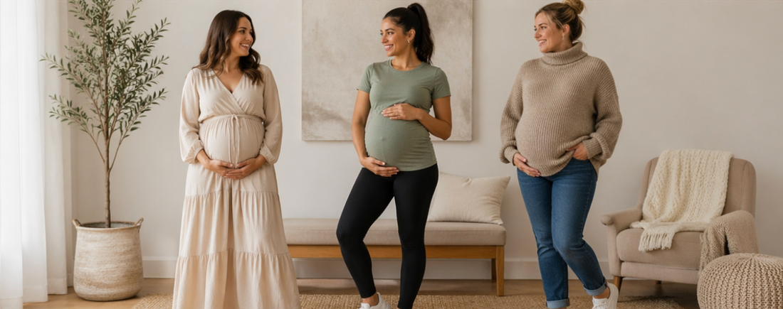 Come vestirsi in gravidanza mese per mese