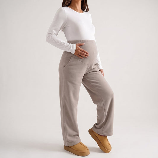 Pantaloni in Pile Premaman