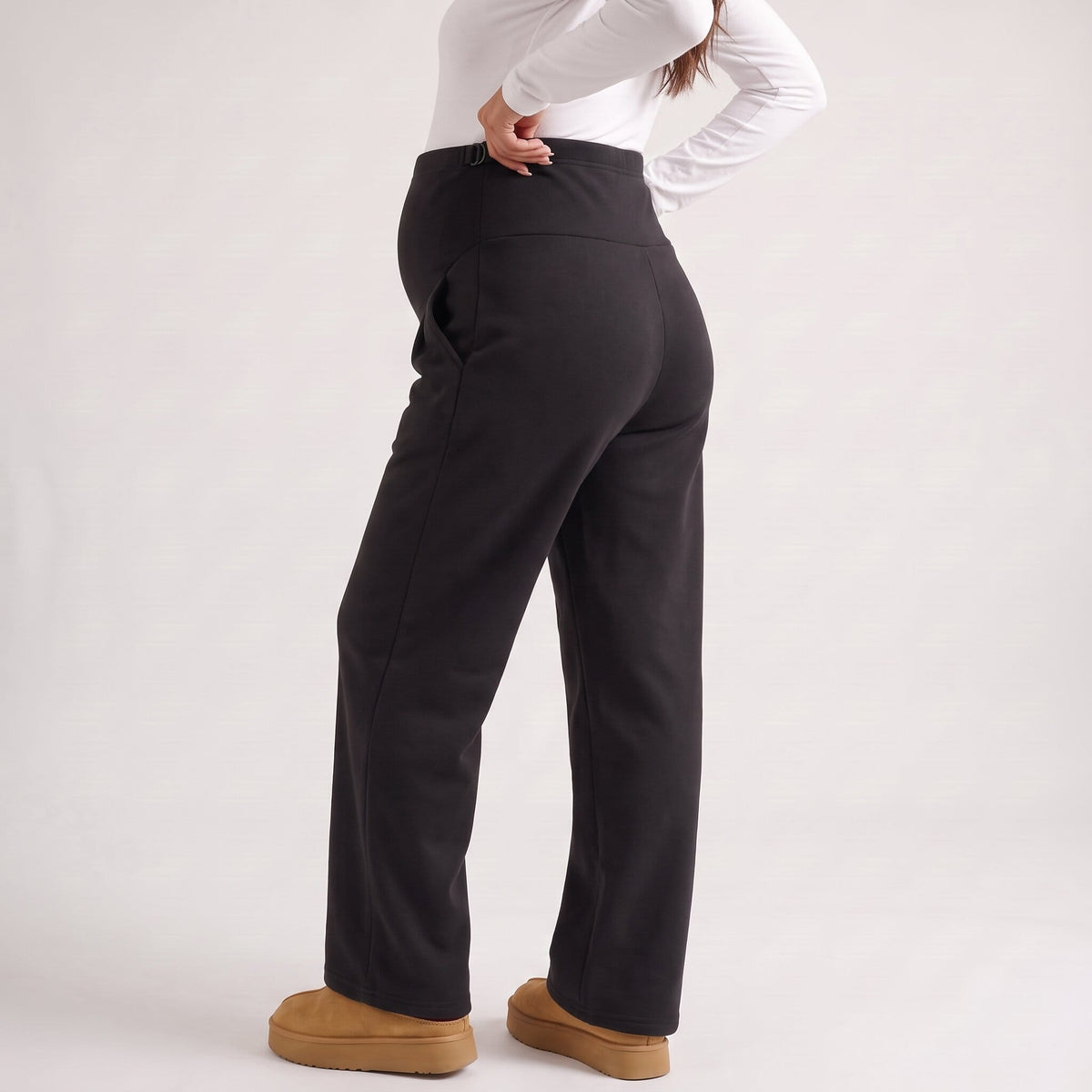 Pantaloni in Pile Premaman